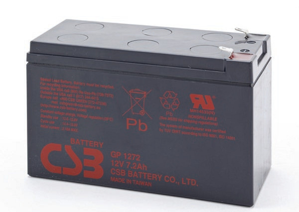 UPS baterija, 12V, 7.2Ah, CSB GP1272