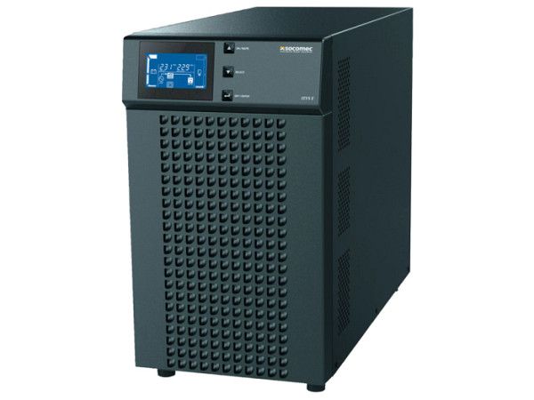 UPS SOCOMEC ITyS-E 1000VA, 800W, On-line, sinusni izhodni signal, USB, LCD