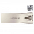USB ključek Samsung BAR Plus, 512GB, USB 3.2 400 MB/s, srebrn