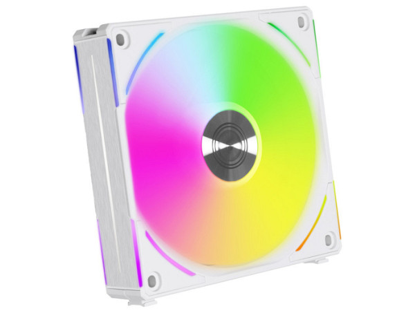 Ventilator za ohišje Lian Li UNI FAN AL120 V2 RGB PWM 120mm, bel
