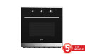 VOX vgradna pečica EBM 7000B IX [70 L, 5 programov, črna/INOX]