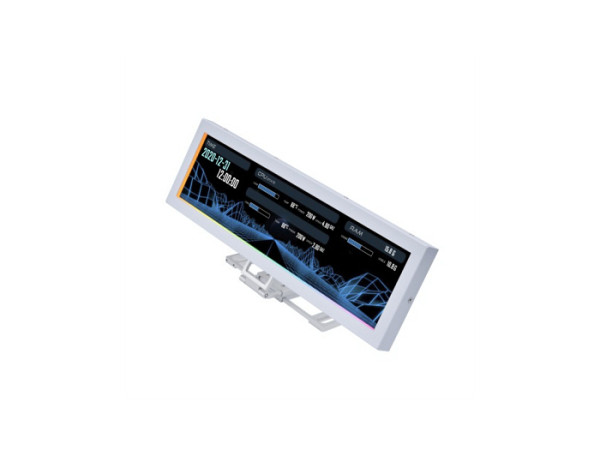 Zaslon za ohišje Lian Li US88v1, 8.8'' (22 cm), IPS, 1920×480, 500 nits, 60Hz, RGB, bel