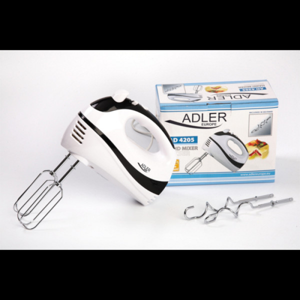 Adler ročni mešalnik črn 300 W