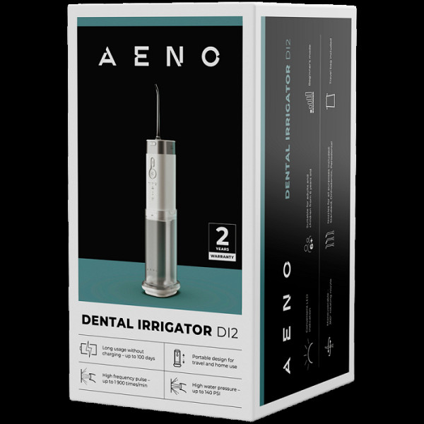 AENO DI2 - Irigator za zobe, 2500mAh, 3.7V, 8W, 200ML
