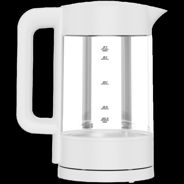 AENO EK5 Electric Kettle, 1.7L, Temp Control 40-100°C, Strix, White