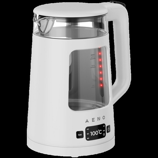 AENO EK6 - Električni grelnik vode, 1850-2200 W, 2L, prozoren