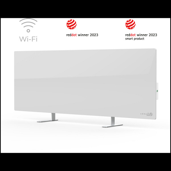 AENO GH1S - Pametni Premium IR eko grelnik, 700W, smart control, AENO aplikacija, bel