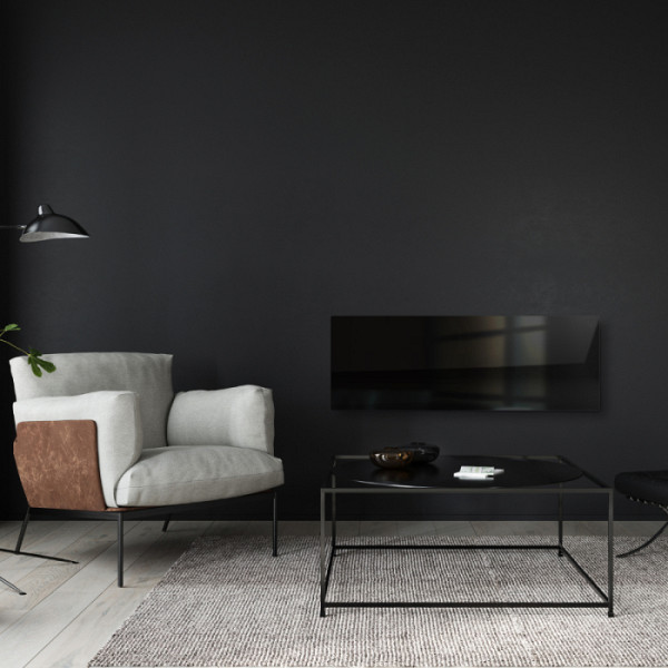 AENO GH2S - Pametni Premium IR eko grelnik, 700W, smart control, AENO aplikacija, črn