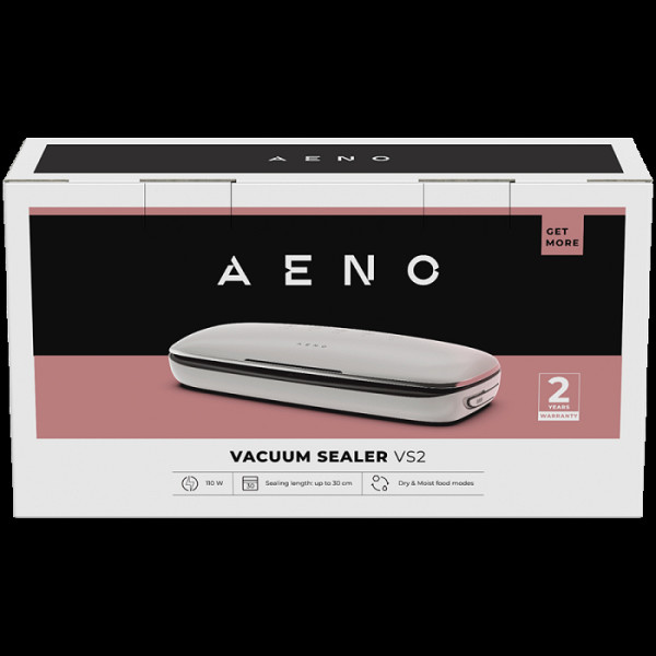 AENO VS2 - Vakumski tesnilnik, 120W, način za suho/vlažno hrano