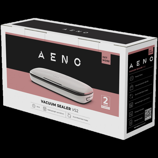 AENO VS2 - Vakumski tesnilnik, 120W, način za suho/vlažno hrano