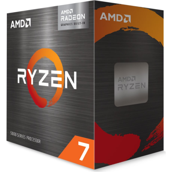 AMD Ryzen 7 5700G 3,8/4,6GHz 65W AM4 Wraith Stealth hladilnik BOX procesor