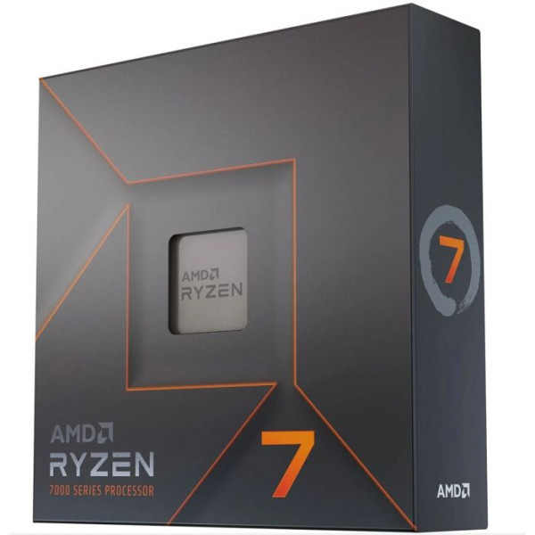 AMD Ryzen 7 7700X 4,5/5.4GHz 32MB AM5 105W BOX brez hladilnika procesor