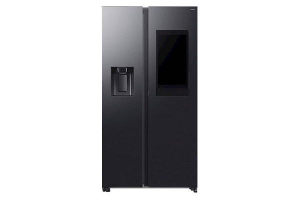 Ameriški hladilnik Samsung RS90F66BEFEO, Family Hub (priklop na vodovod)