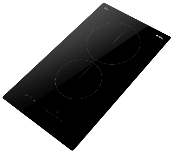 AMICA keramična kuhalna plošča PC3300TZ [2 coni, 30cm, črna]