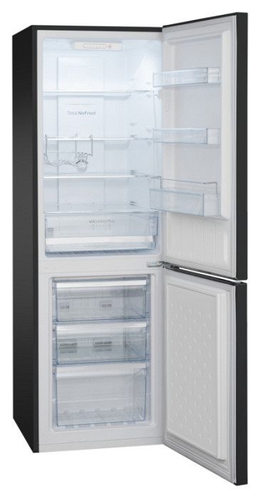 AMICA komb. hladilnik FK2695.4FTHAA [E, NoFrost, 236l, temni INOX]