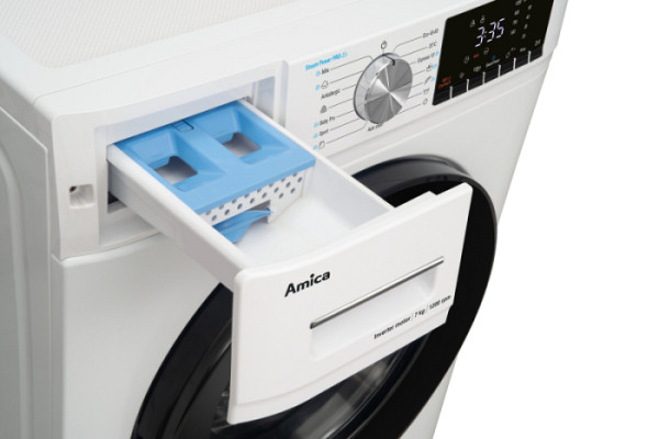 AMICA pralni stroj PPF 71215 BW [A, 7kg, 1200 o/min, inverter]