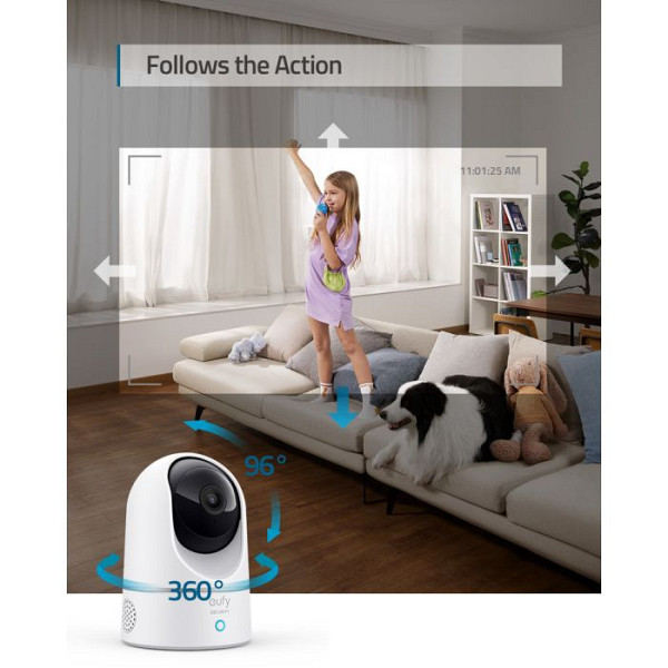 Anker Eufy security Pametna notranja kamera 2K 360°