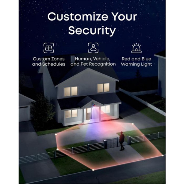 Anker Eufy Security PoE NVR nadzorni sistem S4 (2x eufy E40 + 2x eufy S4)