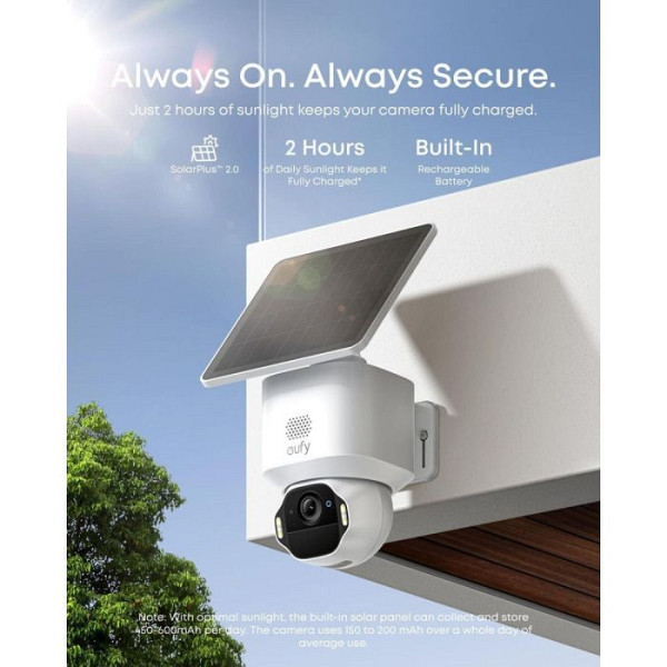 Anker Eufy Security SoloCam E42 komplet 4 kamer + HomeBase 3 baza + 4 solarni paneli