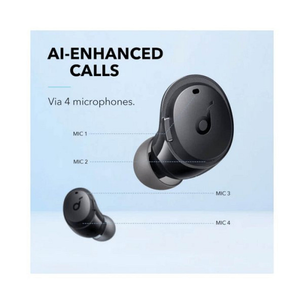 Anker Soundcore Dot 3i brezžične slušalke, modre