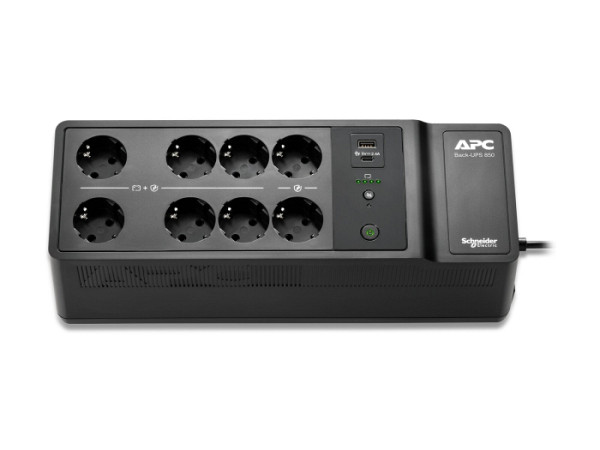 APC Back-UPS BE850G2-GR BE 850VA 520W 8xSchuko CEE7 USB-C/A prenapetostna zaščita razdelilec brezprekinitveno napajanje
