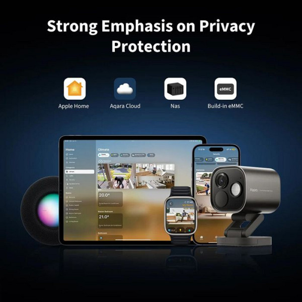 AQARA Camera Hub G5 PRO Wi-Fi, bela