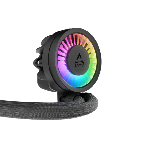 ARCTIC LIQUID FREEZER III PRO 240mm A-RGB vodno hlajenje za INTEL/AMD procesorje (črn)