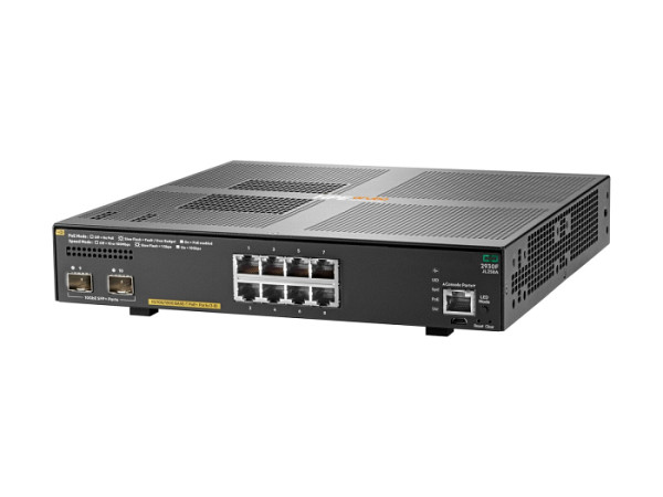 ARUBA 2930F 8G PoE+ 2SFP+ Switch