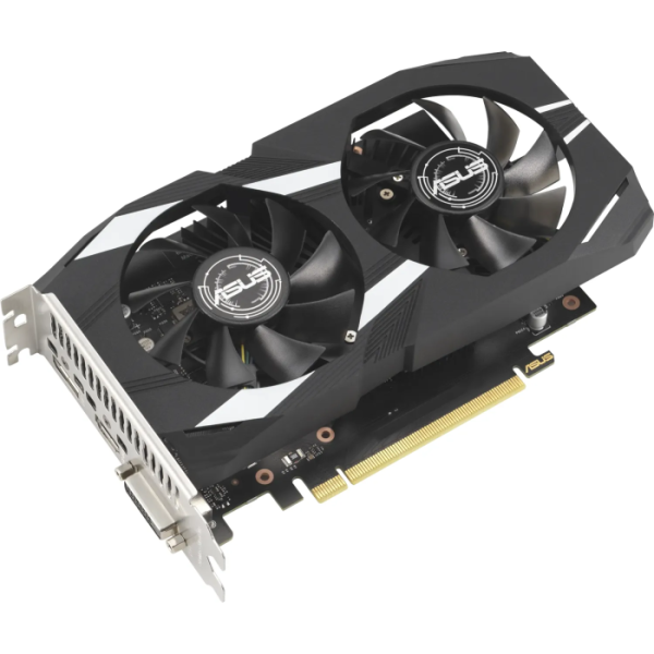 ASUS Dual GeForce RTX 3050 OC Edition 6GB GDDR6 grafična kartica with two powerful fans AAA gaming performance and ray tracing, PCIe 4.0, 1xDVI-D, 1xHDMI 2.1, 1xDisplayPort 1.4a