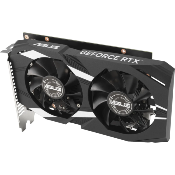 ASUS Dual GeForce RTX 3050 OC Edition 6GB GDDR6 grafična kartica with two powerful fans AAA gaming performance and ray tracing, PCIe 4.0, 1xDVI-D, 1xHDMI 2.1, 1xDisplayPort 1.4a