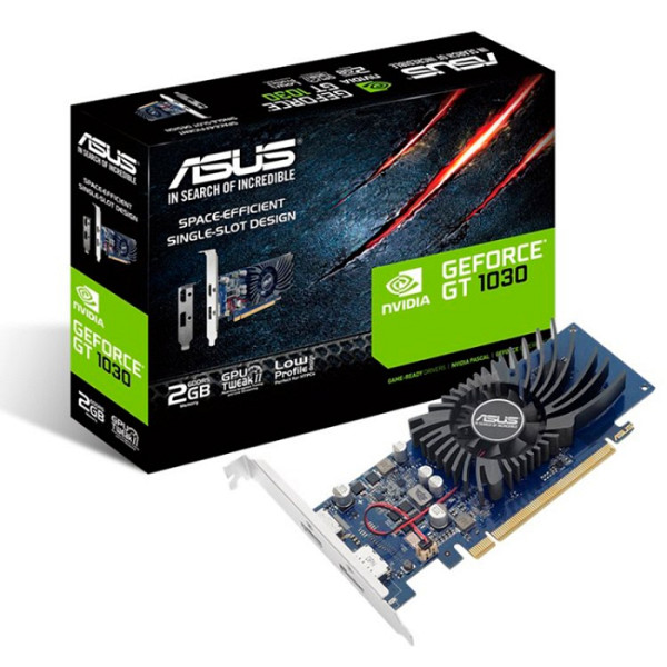 ASUS GeForce GT 1030 2 GB GDDR5 (90YV0AT2-M0NA00) grafična kartica