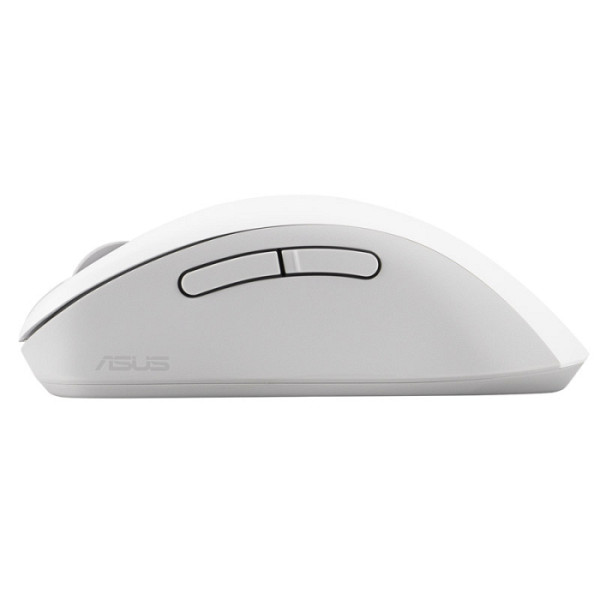 ASUS MD102 brezžična Bluetooth optična bela miška