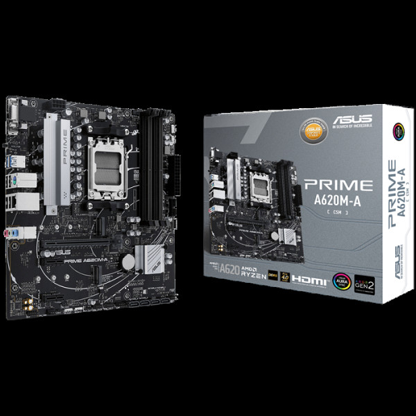 ASUS Prime A620M-A-CSM AM5 mATX DDR5 osnovna plošča