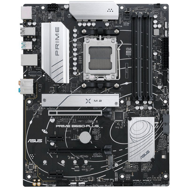 ASUS PRIME B650-PLUS-CSM AM5 ATX osnovna plošča - AMD B650, 4xDDR5, 2xM.2, 4xSATA, 2.5Gb LAN, 1xDP, 1xHDMI, Aura Sync