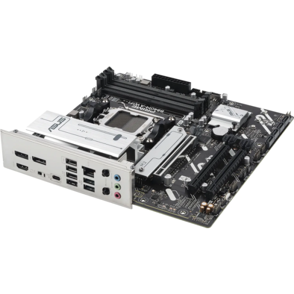 ASUS PRIME B840M-A WIFI AM5 mATX osnovna plošča - AMD B840, 4xDDR5, 3xM.2, 4xSATA, 2.5Gb LAN, WiFi 6E, BT, 2xDP, 1xHDMI, Aura Sync