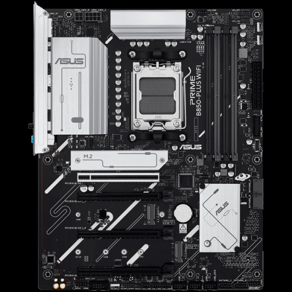 ASUS PRIME B850-PLUS WIFI AM5 ATX osnovna plošča - AMD B850, 4xDDR5, 3xM.2, 4xSATA, 2.5Gb LAN, WiFi 6E, BT, 1xDP, 1xHDMI