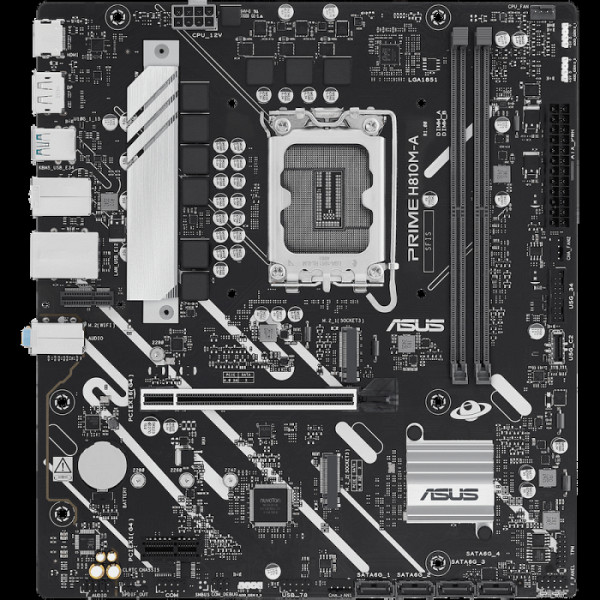 ASUS Prime H810M-A-CSM DDR5 mATX osnovna plošča