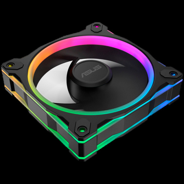ASUS Prime MR120 ARGB Reverse ventilator, 120mm PWM, črn