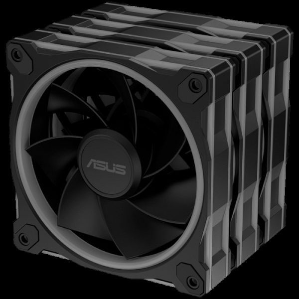 ASUS Prime MR120 ARGB Reverse ventilatorji, 3x 120mm PWM, črni