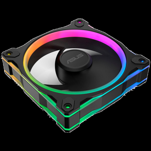 ASUS Prime MR120 ARGB ventilator, 120mm PWM, črn