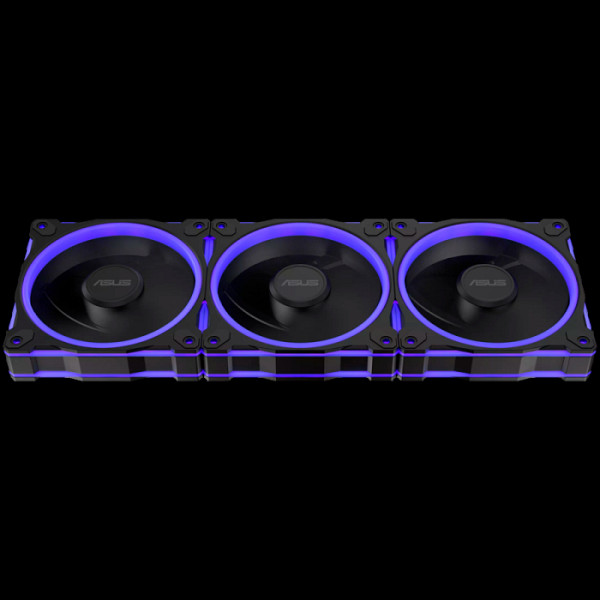 ASUS Prime MR120 ARGB ventilatorji, 3x 120mm PWM, črni