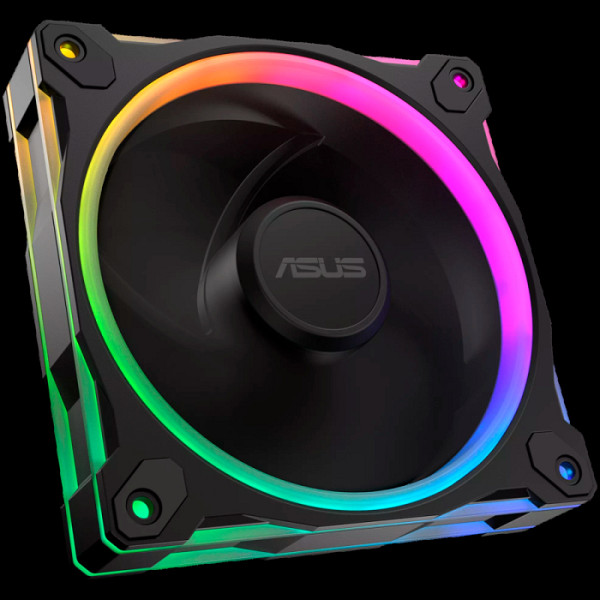 ASUS Prime MR120 ARGB ventilatorji, 3x 120mm PWM, črni