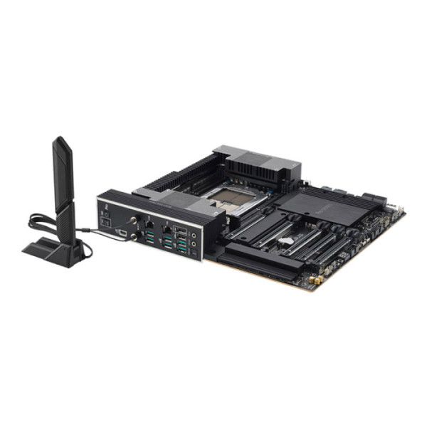 ASUS PRO WS TRX50-SAGE WIFI sTR5 CEB workstation matična plošča - AMD TRX50 4xDIMM DDR5 ECC 3xM.2 4xSATA 1xSlimSAS PCIe 5.0 10Gb 2.5Gb Ethernet WiFi 7 Bluetooth with multi-GPU support