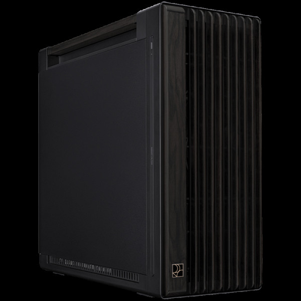ASUS ProArt PA602 Wood Edition ATX/E-ATX računalniško ohišje, kovinska stranica, 1x 140 mm in 2x 200mm pred-nameščeni ventilatorji, podpora za USB 20Gbps