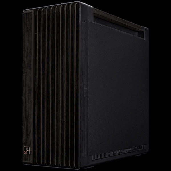 ASUS ProArt PA602 Wood Edition ATX/E-ATX računalniško ohišje, kaljeno steklo, 1x 140 mm in 2x 200mm pred-nameščeni ventilatorji, podpora za USB 20Gbps