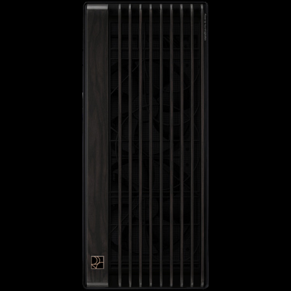 ASUS ProArt PA602 Wood Edition ATX/E-ATX računalniško ohišje, kaljeno steklo, 1x 140 mm in 2x 200mm pred-nameščeni ventilatorji, podpora za USB 20Gbps