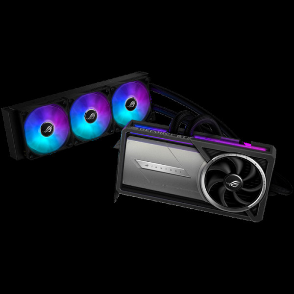 ASUS ROG Astral LC GeForce RTX 5090 OC Edition 32GB GDDR7 (ROG-ASTRAL-LC-RTX5090-O32G-GAMING) grafična kartica, PCIe 5.0, 2xHDMI 2.1b, 3xDisplayPort 2.1b