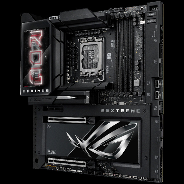 ASUS ROG MAXIMUS Z890 EXTREME LGA1851 E-ATX osnovna plošča - Intel Z890, 4xDDR5, 6xM.2, 4xSATA, 10Gb+2.5Gb LAN, WiFi 7, BT, 1xHDMI, 2xTB5 porta (USB Type-C), Aura Sync