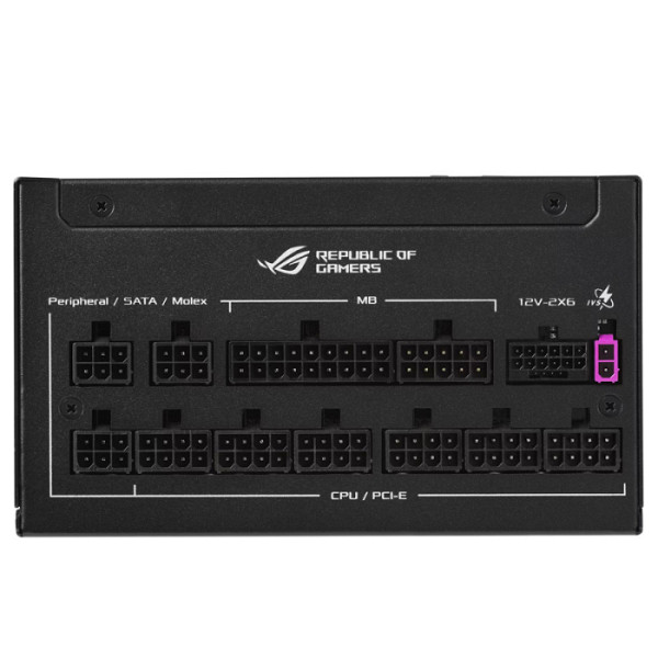 ASUS ROG Strix 1200W Platinum modularni napajalnik, ATX 3.1 kompatibilen, 80 PLUS Platinum, 10 let garancije