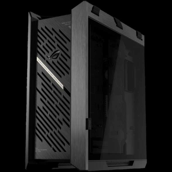 ASUS ROG Strix Helios II GX601S Black Edition EATX računalniško ohišje, kaljeno steklo, štirje 140mm ventilatorji, črno